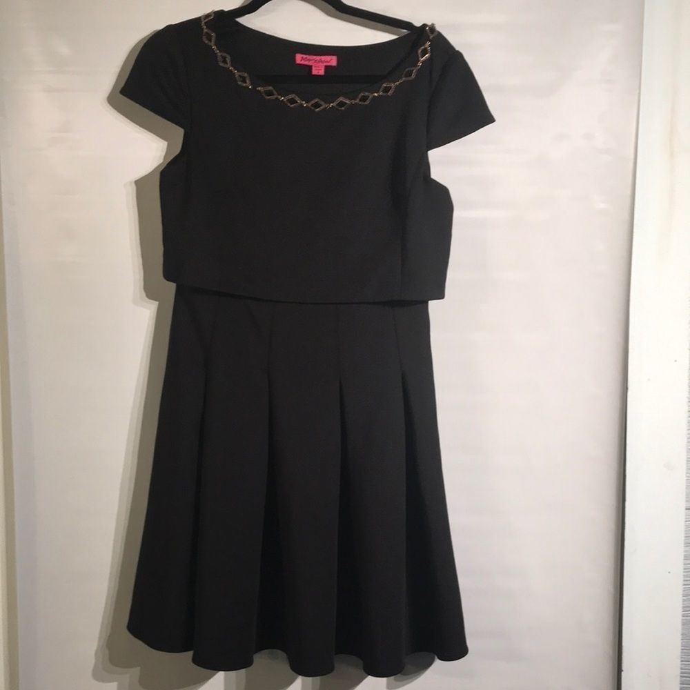 Betsy Johnson Black Dress